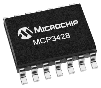 Microchip低噪声，高精度16位Δ-ΣADC MCP3428介绍及应用特性