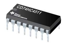 德州仪器CD74HC4511 BCD-7段驱动器介绍_参数_特性