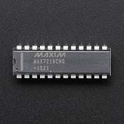 Maxim  MAX7219串行输入/输出共阴极显示驱动器介绍_引脚图