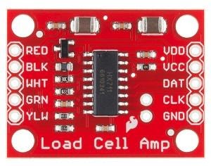 Avia Semiconductor   HX711用于秤的24位ADC介绍_技术参数及应用框图