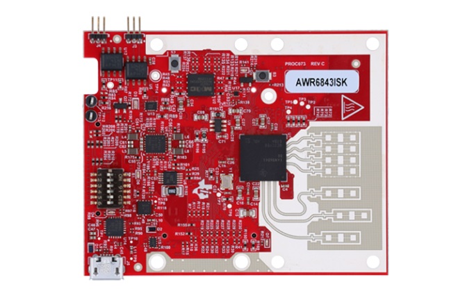 德州仪器（TI）AWR6843集成单芯片毫米波传感器