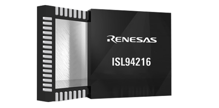 瑞萨电子ISL94216x电池前端IC