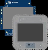 e-peas DEMPV-BLE无电池光伏IoT演示工具，包括光、湿度和温度传感器及无线微控制器